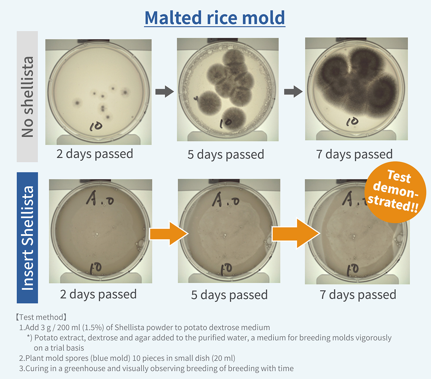 Anti-mold test result2